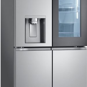 LG Multi Door »GMG960MBEE«, InstaView®: zweimal klopfen, reinschauen! mit Craft Ice - Spender