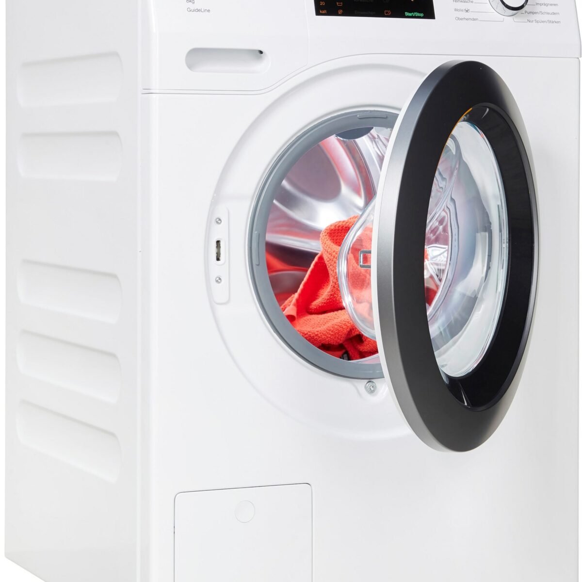 Miele Waschmaschine »WDD131 WPS GuideLine«, 8 kg, 1400 U/min, GuideLine für Sehbehinderte