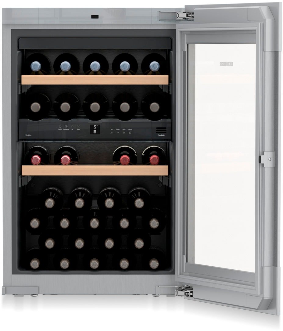 Liebherr Einbauweintemperierschrank »EWTgb 1683 Vinidior«, für 33 St. Standardflaschen á 075l, FreshAir-Aktivkohlefilter, Kindersicherung – Bild 2