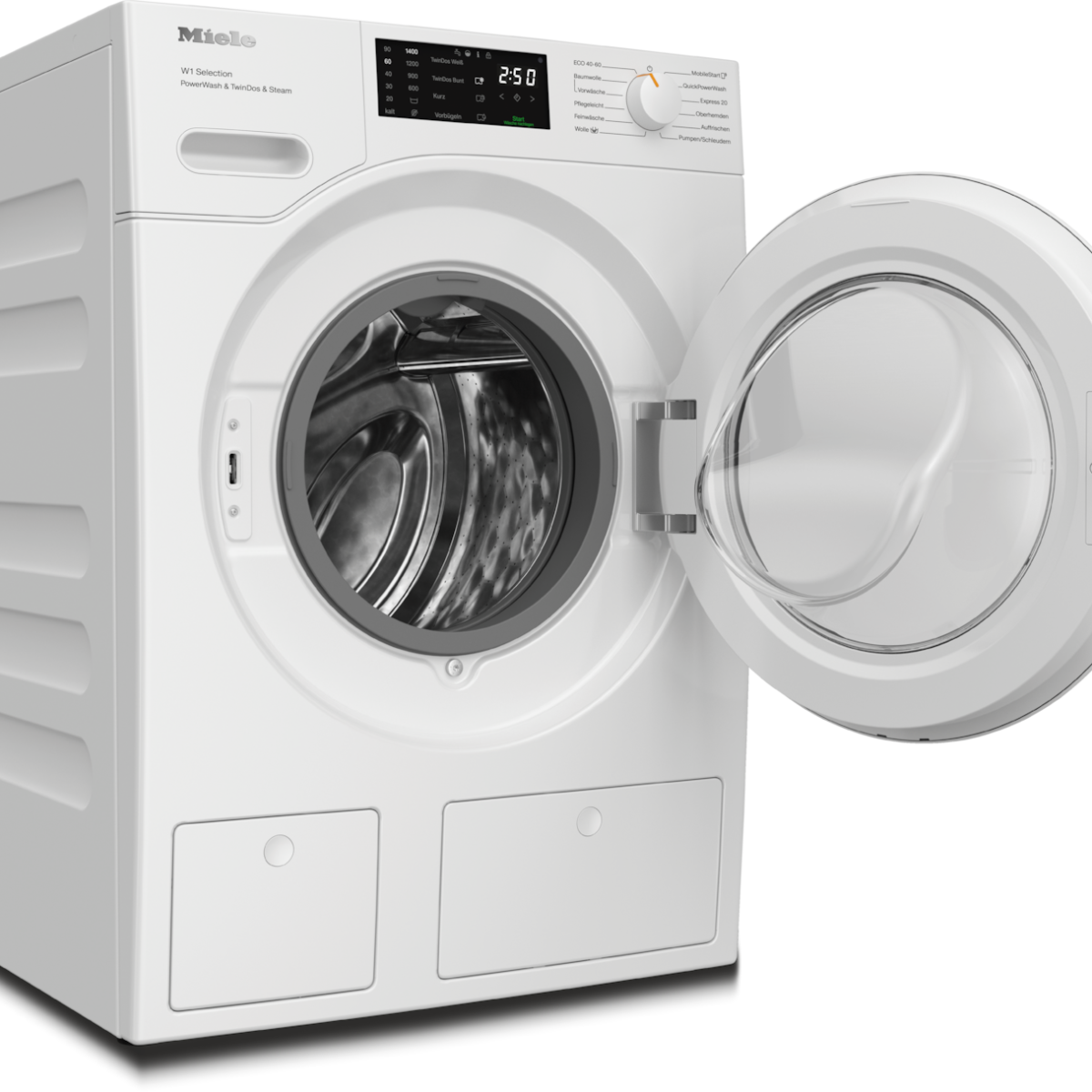 Miele Waschmaschine »WSG883 WCS PWash&TDos&Steam«, 9 kg, 1400 U/min