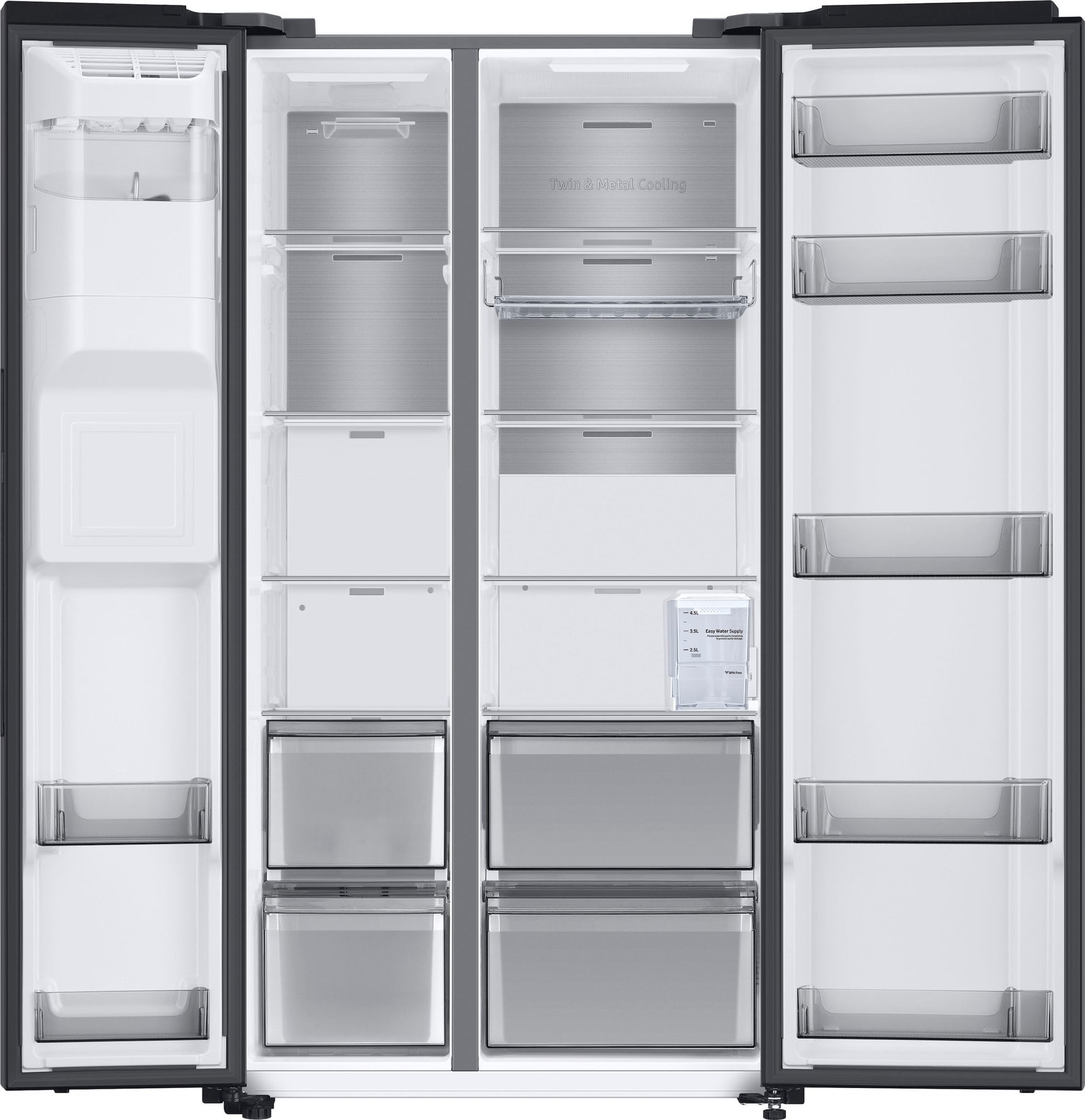 Samsung Side-by-Side RS8000 »RS6GA854CB1«, interner Wassertank - kein Festwasseranschluss nötig – Bild 5