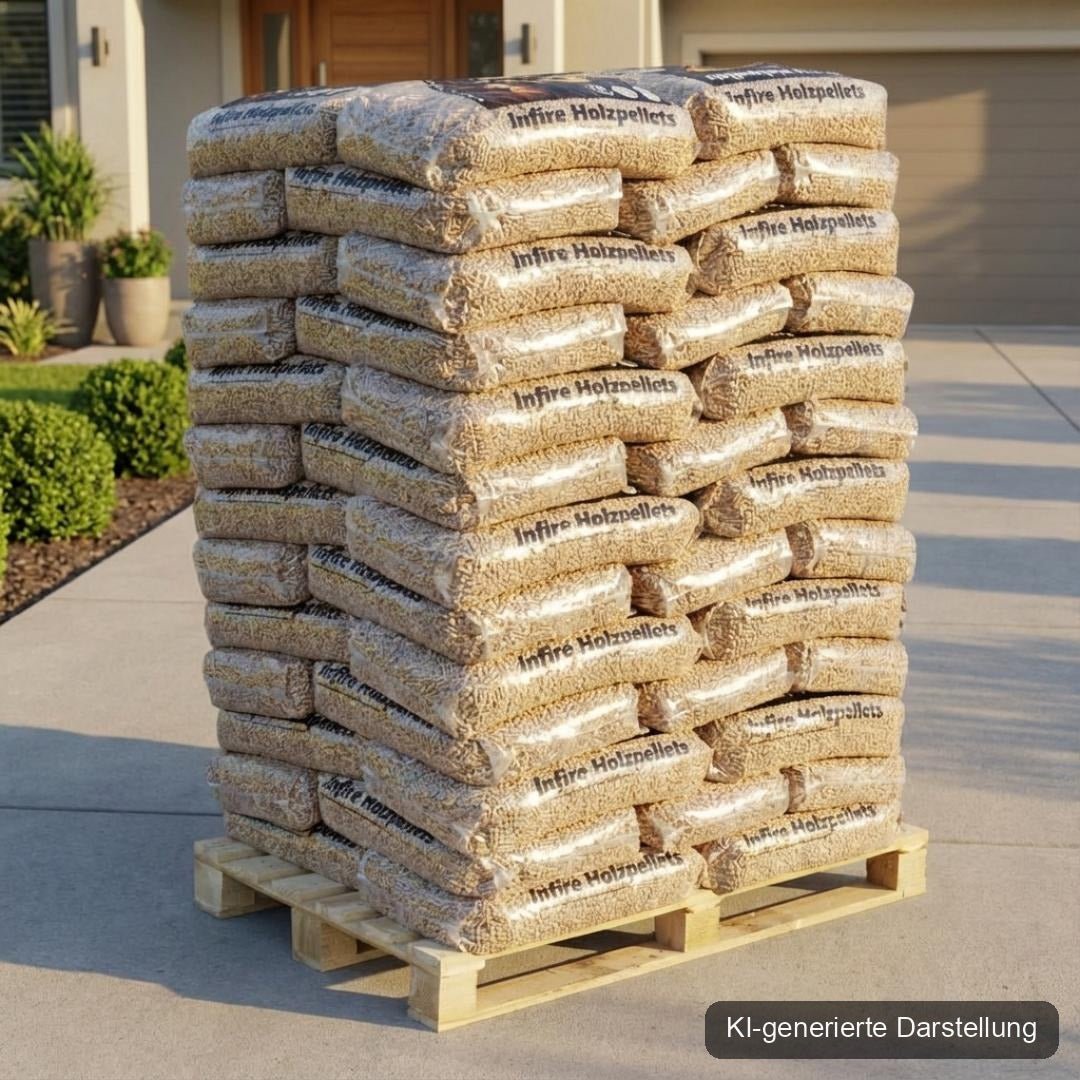 Holzpellets Comfo ENplus A1 / DINplus Palette 975 kg (65 x 15 kg)